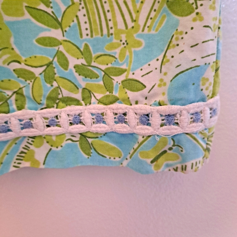 Lilly Pulitzer Skirt Jungle Print Lion Zebra White Label Size 8 - Picture 2 of 7